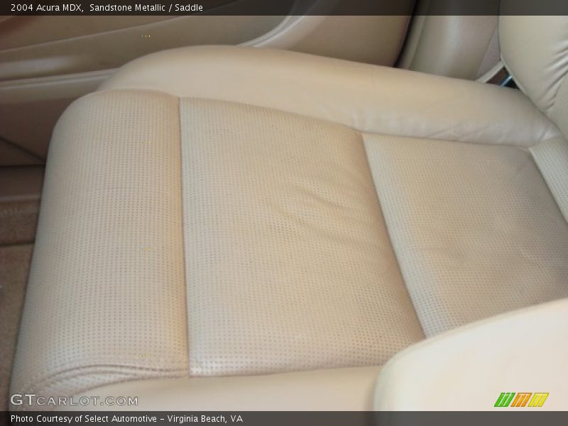 Sandstone Metallic / Saddle 2004 Acura MDX