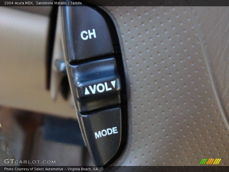 Sandstone Metallic / Saddle 2004 Acura MDX