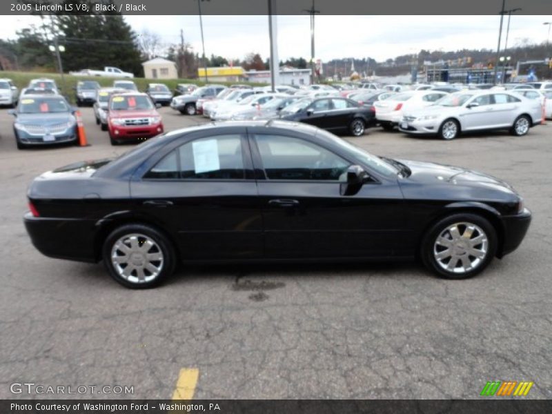 Black / Black 2005 Lincoln LS V8
