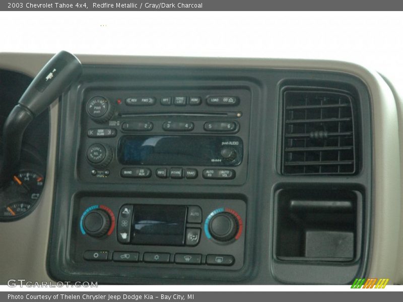 Redfire Metallic / Gray/Dark Charcoal 2003 Chevrolet Tahoe 4x4