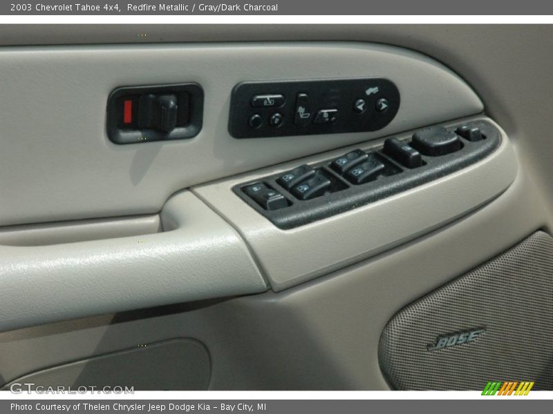 Redfire Metallic / Gray/Dark Charcoal 2003 Chevrolet Tahoe 4x4