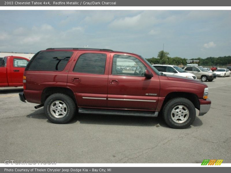 Redfire Metallic / Gray/Dark Charcoal 2003 Chevrolet Tahoe 4x4