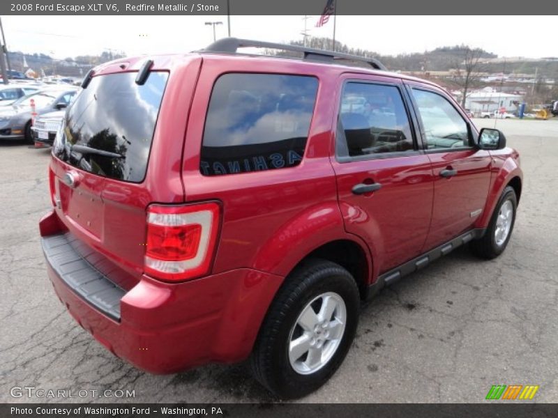 Redfire Metallic / Stone 2008 Ford Escape XLT V6