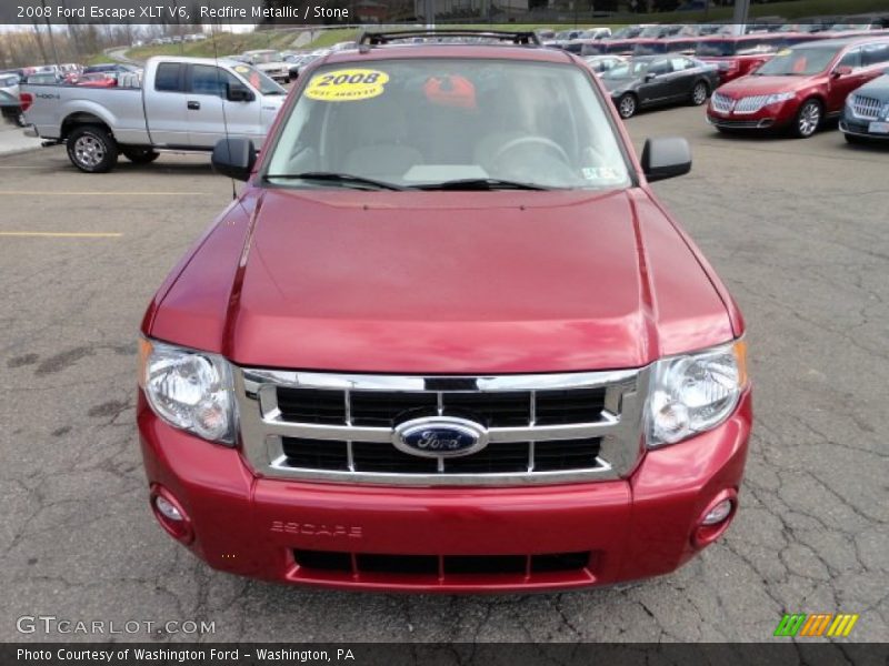 Redfire Metallic / Stone 2008 Ford Escape XLT V6