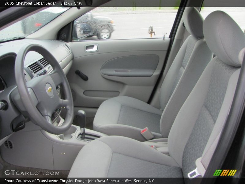 Black / Gray 2005 Chevrolet Cobalt Sedan