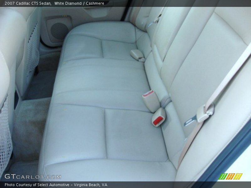 White Diamond / Cashmere 2007 Cadillac CTS Sedan