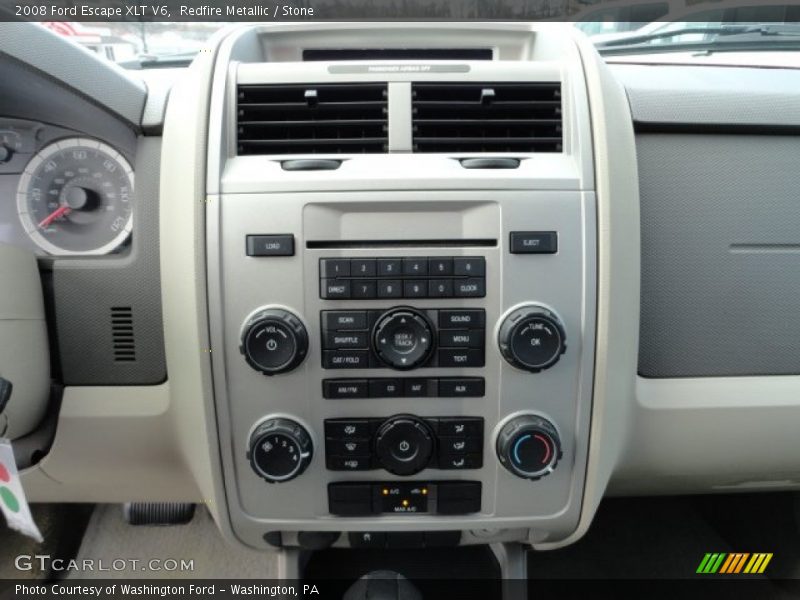 Redfire Metallic / Stone 2008 Ford Escape XLT V6