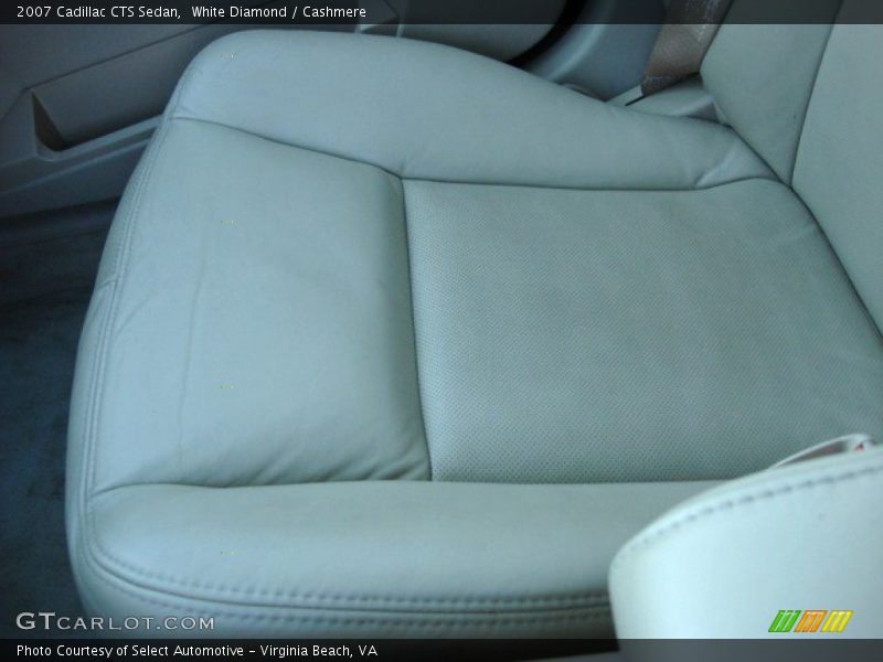 White Diamond / Cashmere 2007 Cadillac CTS Sedan