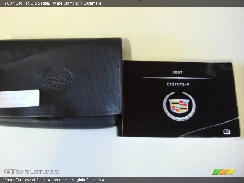 White Diamond / Cashmere 2007 Cadillac CTS Sedan
