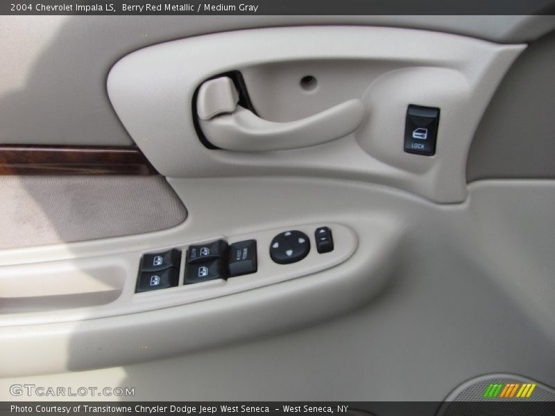 Berry Red Metallic / Medium Gray 2004 Chevrolet Impala LS