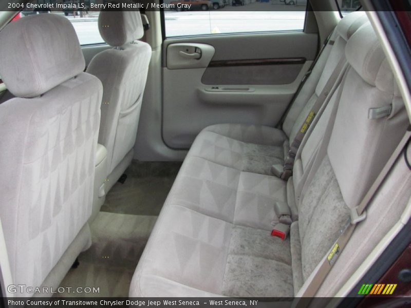 Berry Red Metallic / Medium Gray 2004 Chevrolet Impala LS