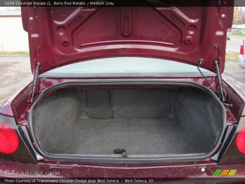 Berry Red Metallic / Medium Gray 2004 Chevrolet Impala LS