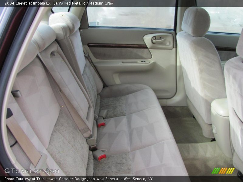 Berry Red Metallic / Medium Gray 2004 Chevrolet Impala LS
