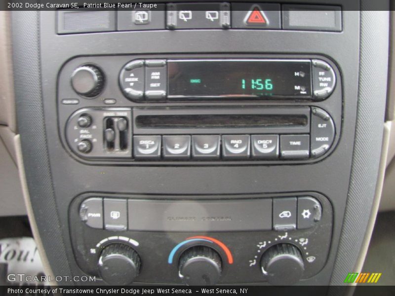 Audio System of 2002 Caravan SE
