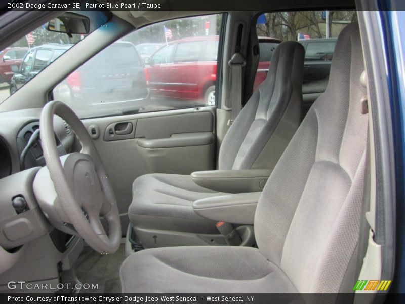  2002 Caravan SE Taupe Interior