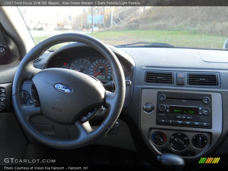 Kiwi Green Metallic / Dark Pebble/Light Pebble 2007 Ford Focus ZXW SES Wagon