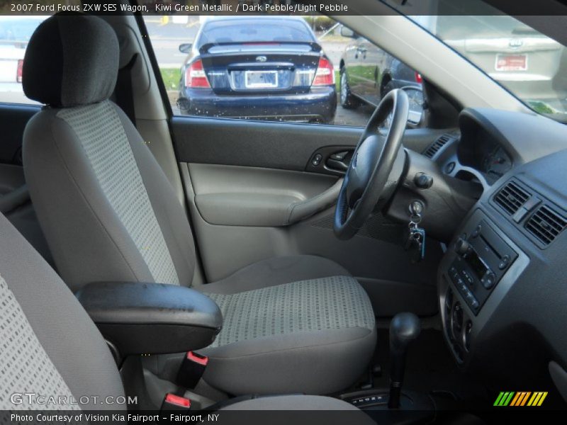 Kiwi Green Metallic / Dark Pebble/Light Pebble 2007 Ford Focus ZXW SES Wagon