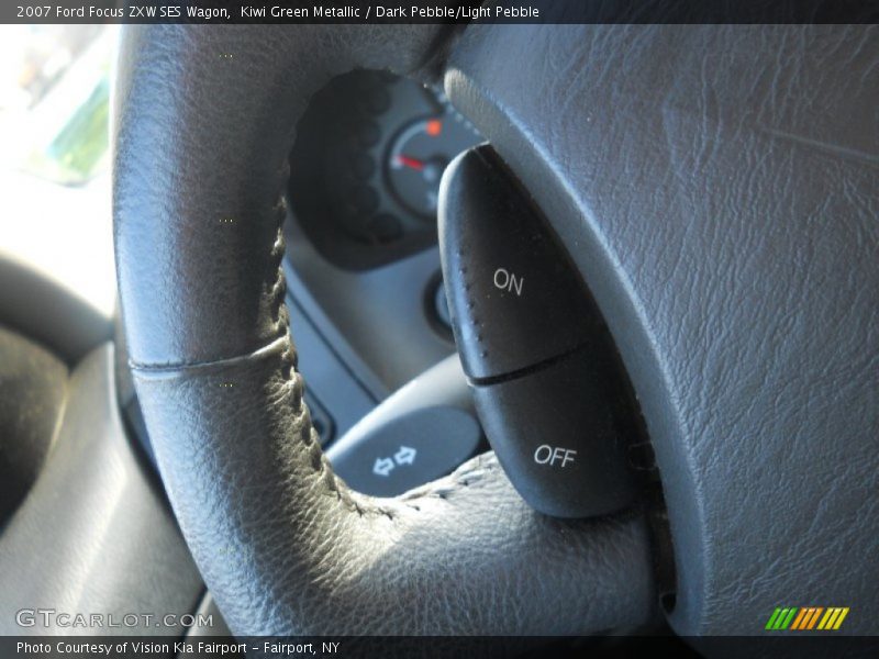 Kiwi Green Metallic / Dark Pebble/Light Pebble 2007 Ford Focus ZXW SES Wagon