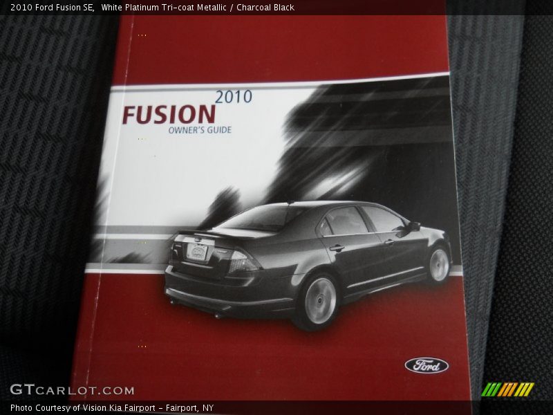 Books/Manuals of 2010 Fusion SE