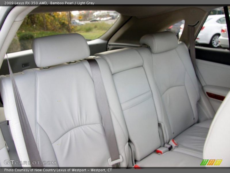 Bamboo Pearl / Light Gray 2009 Lexus RX 350 AWD