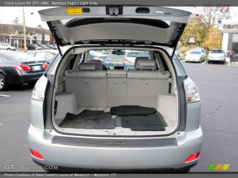 Bamboo Pearl / Light Gray 2009 Lexus RX 350 AWD