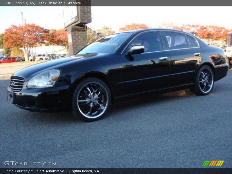 Black Obsidian / Graphite 2002 Infiniti Q 45