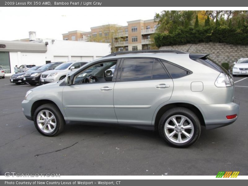 Bamboo Pearl / Light Gray 2009 Lexus RX 350 AWD