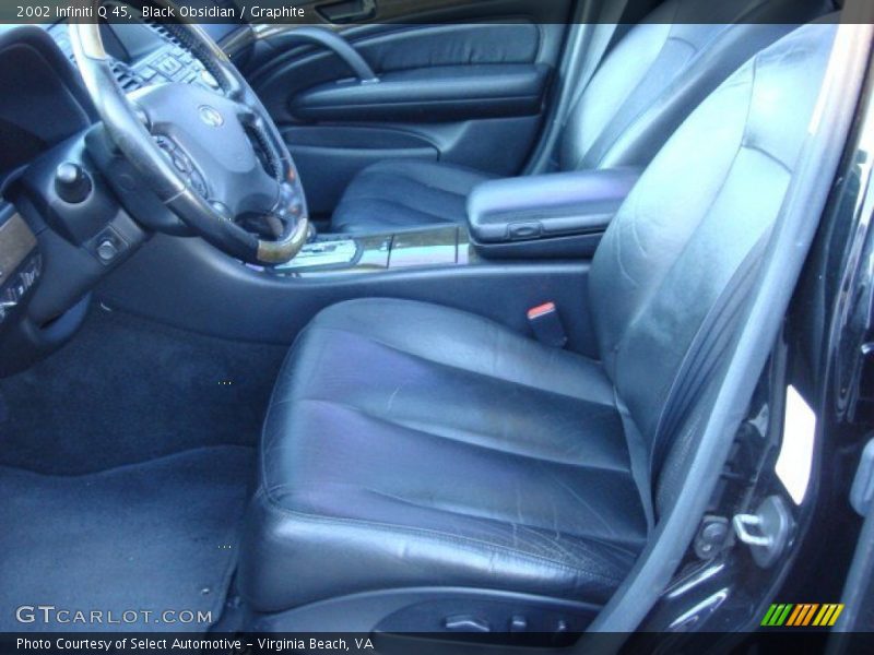 Black Obsidian / Graphite 2002 Infiniti Q 45