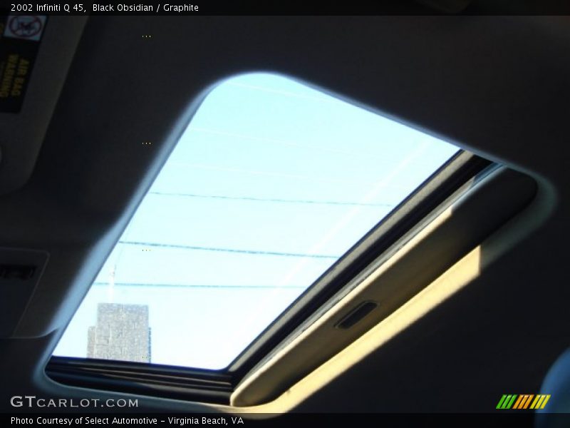 Black Obsidian / Graphite 2002 Infiniti Q 45