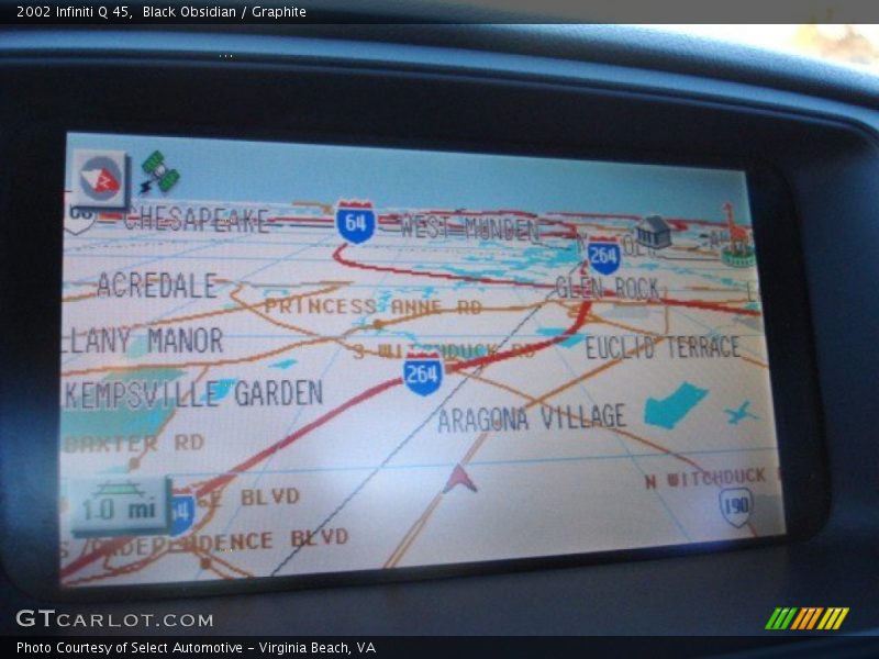 Black Obsidian / Graphite 2002 Infiniti Q 45