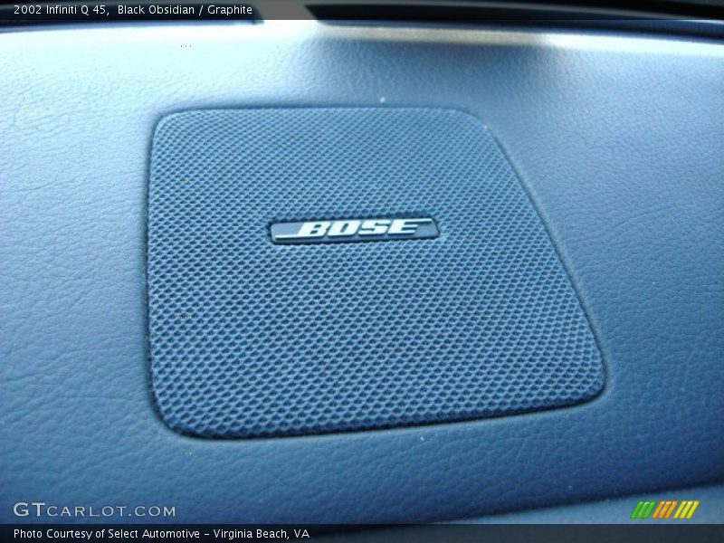 Black Obsidian / Graphite 2002 Infiniti Q 45