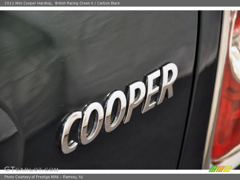 British Racing Green II / Carbon Black 2011 Mini Cooper Hardtop