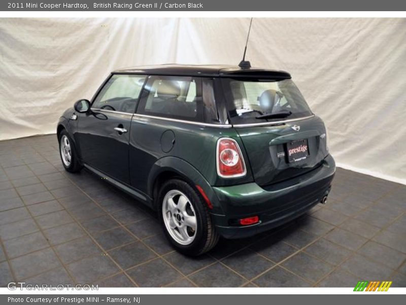 British Racing Green II / Carbon Black 2011 Mini Cooper Hardtop