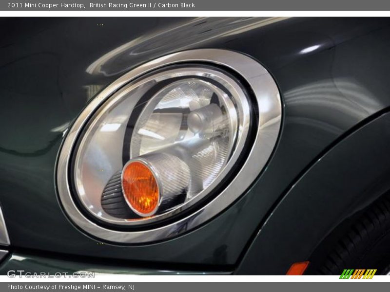 British Racing Green II / Carbon Black 2011 Mini Cooper Hardtop