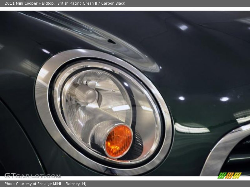 British Racing Green II / Carbon Black 2011 Mini Cooper Hardtop