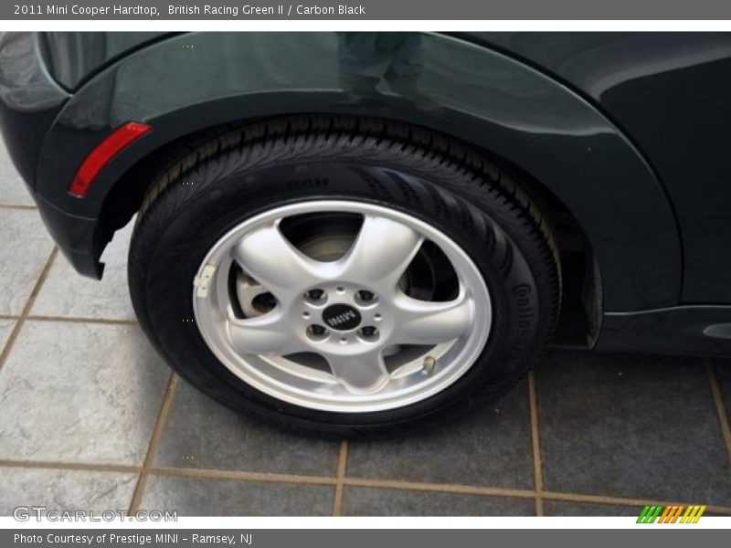 British Racing Green II / Carbon Black 2011 Mini Cooper Hardtop