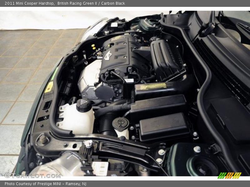British Racing Green II / Carbon Black 2011 Mini Cooper Hardtop