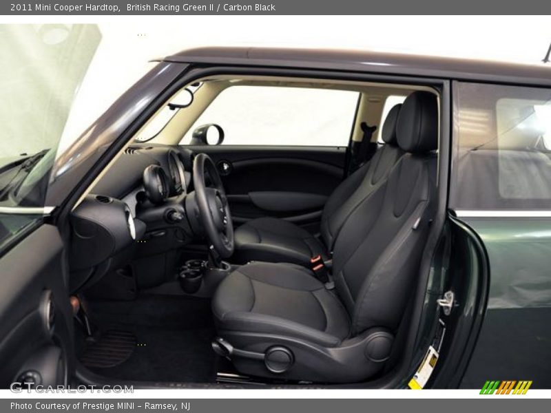 British Racing Green II / Carbon Black 2011 Mini Cooper Hardtop