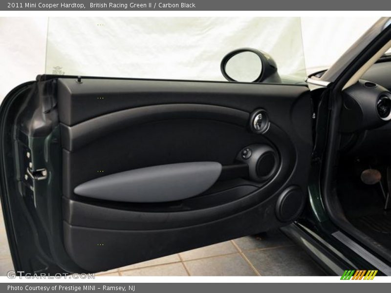 British Racing Green II / Carbon Black 2011 Mini Cooper Hardtop