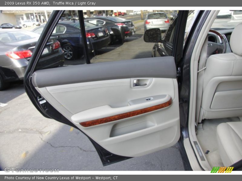 Truffle Mica / Light Gray 2009 Lexus RX 350 AWD