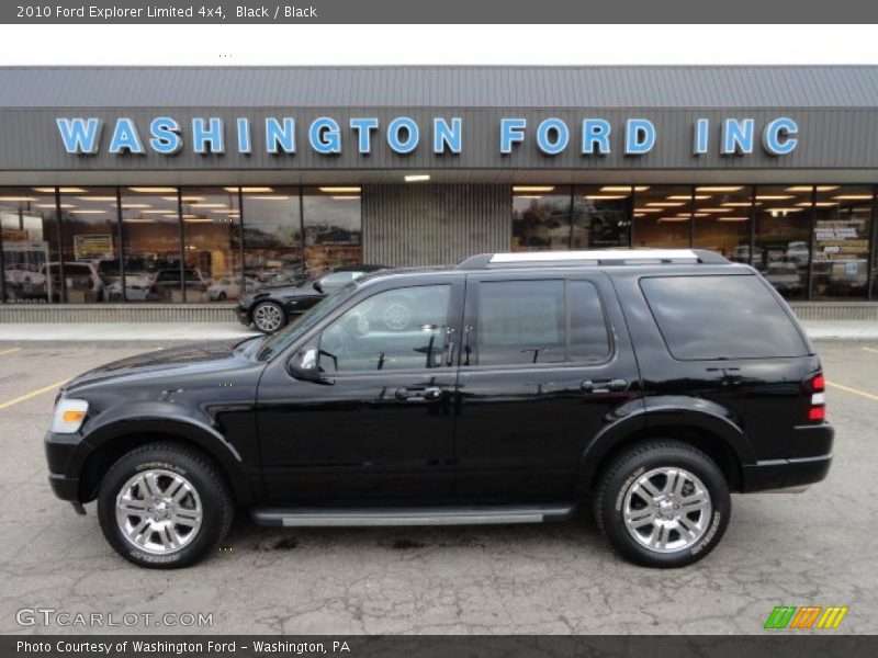 Black / Black 2010 Ford Explorer Limited 4x4