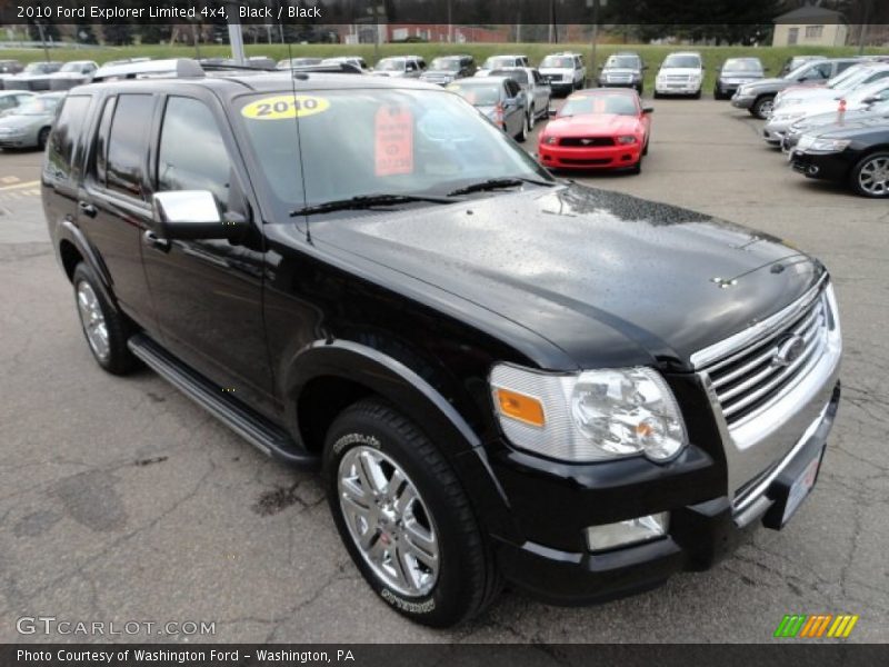 Black / Black 2010 Ford Explorer Limited 4x4