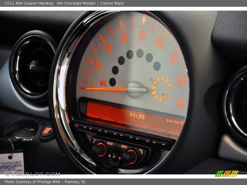 Hot Chocolate Metallic / Carbon Black 2011 Mini Cooper Hardtop