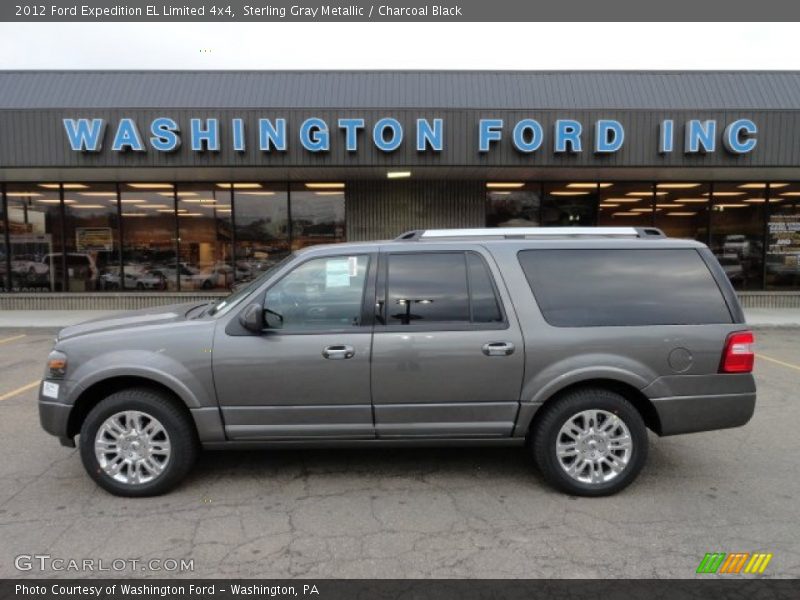 Sterling Gray Metallic / Charcoal Black 2012 Ford Expedition EL Limited 4x4