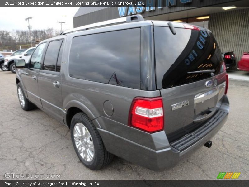 Sterling Gray Metallic / Charcoal Black 2012 Ford Expedition EL Limited 4x4