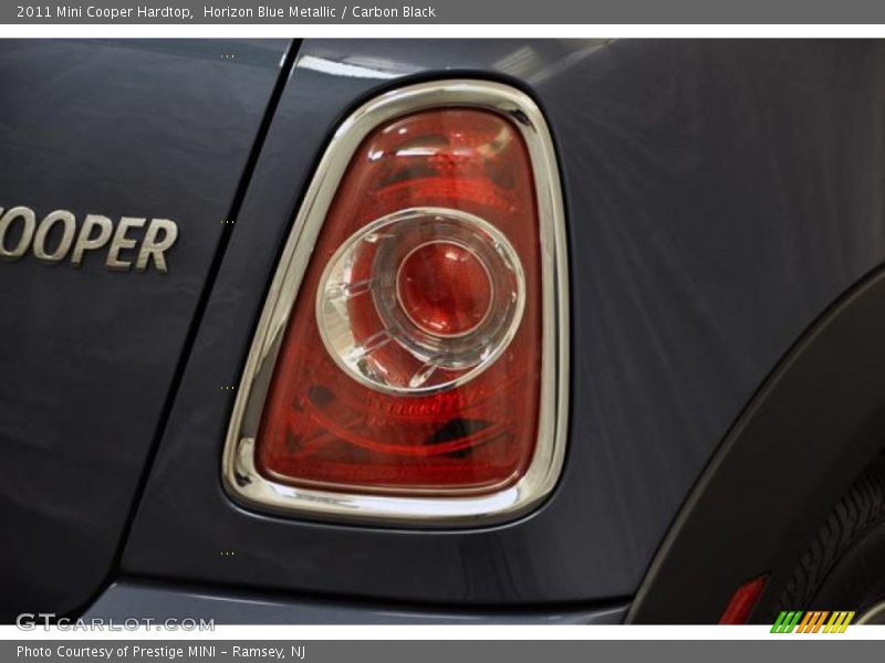 Horizon Blue Metallic / Carbon Black 2011 Mini Cooper Hardtop
