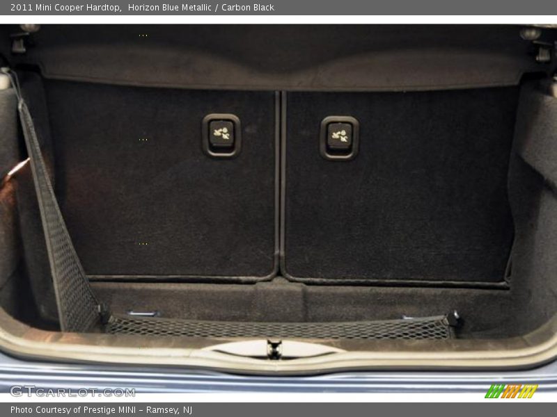 Horizon Blue Metallic / Carbon Black 2011 Mini Cooper Hardtop