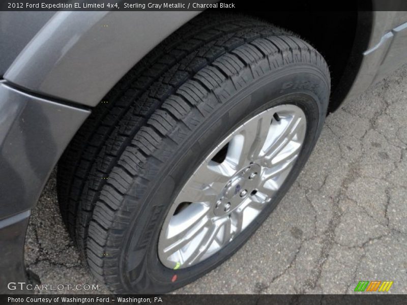 Sterling Gray Metallic / Charcoal Black 2012 Ford Expedition EL Limited 4x4