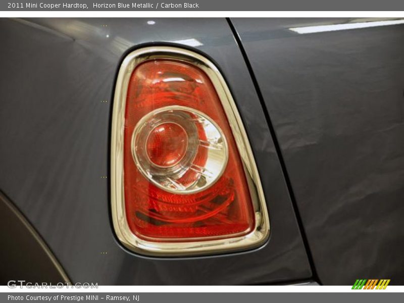 Horizon Blue Metallic / Carbon Black 2011 Mini Cooper Hardtop