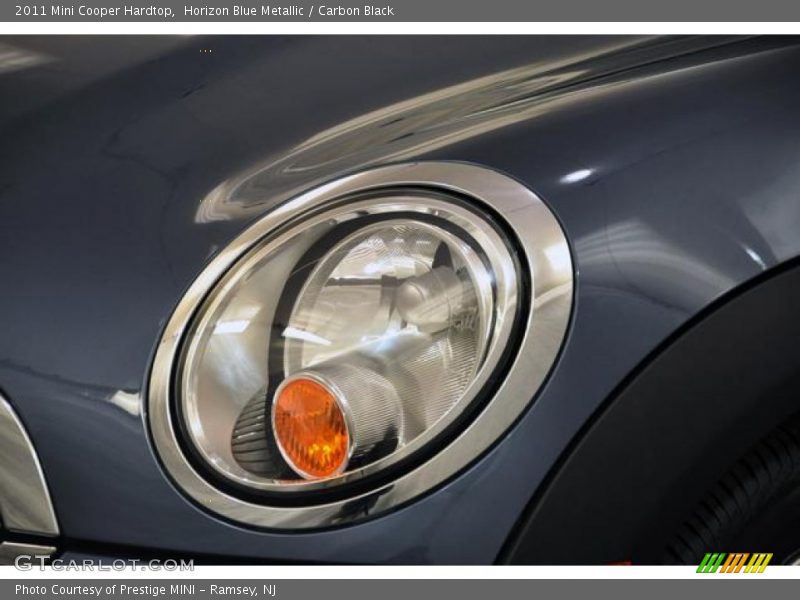 Horizon Blue Metallic / Carbon Black 2011 Mini Cooper Hardtop
